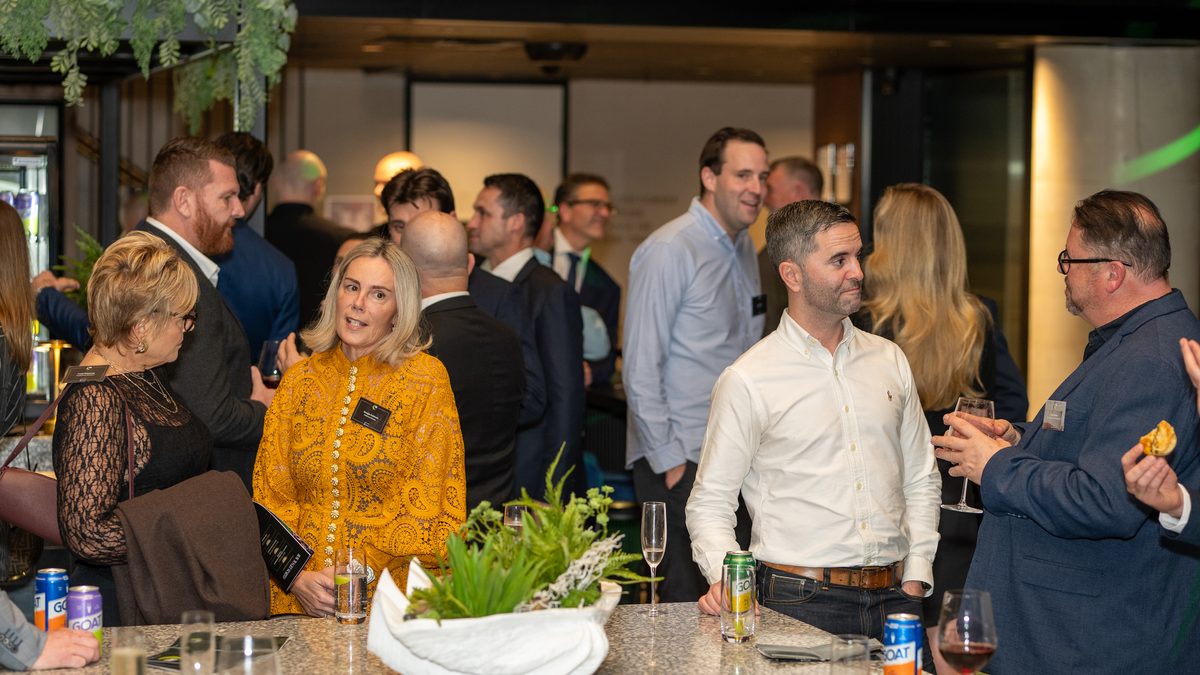 Guests connecting at a PNX Network event